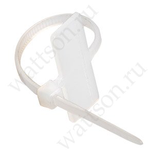 картинка Хомут с площадкой ХП2 2,5 х 100 мм х 100 штук